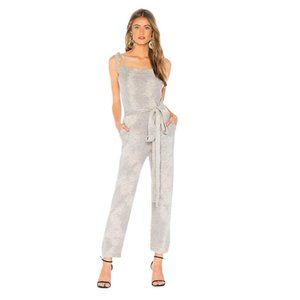 LoveShackFancy Nala L Jumpsuit in Husky Color NWT